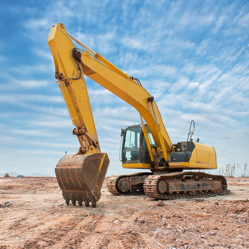 Máquinas de construção usadas