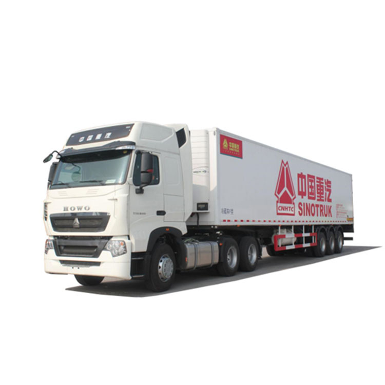 Quais mercadorias são adequadas para os semi-reboques refrigerados de três eixos para transportar?